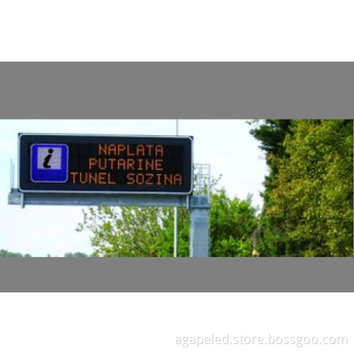 Electronic Digital Outdoor Digital Scrolling LED Message Traffic Signs on Highways